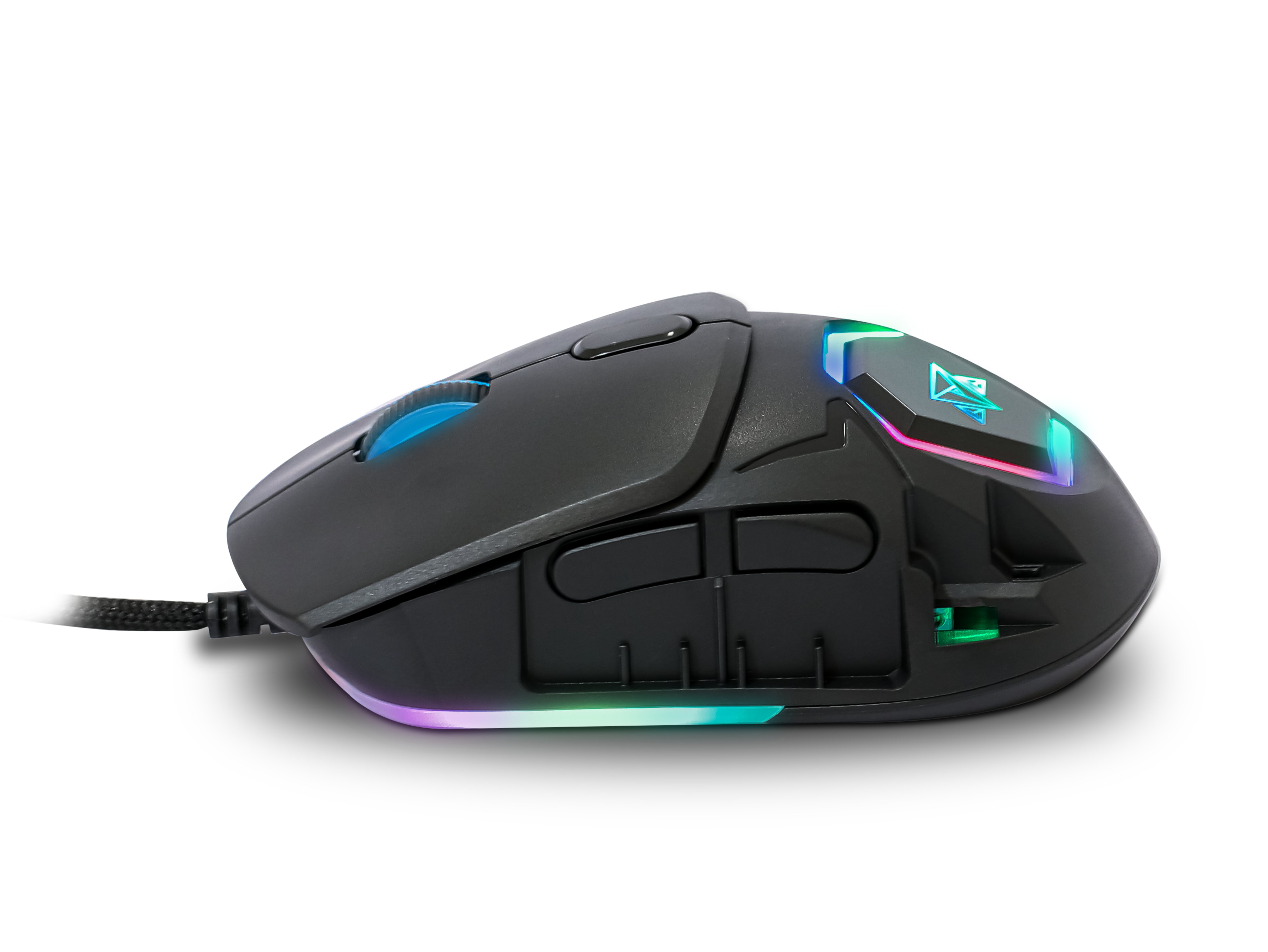 Mouse Flex M12 - Preto Lateral