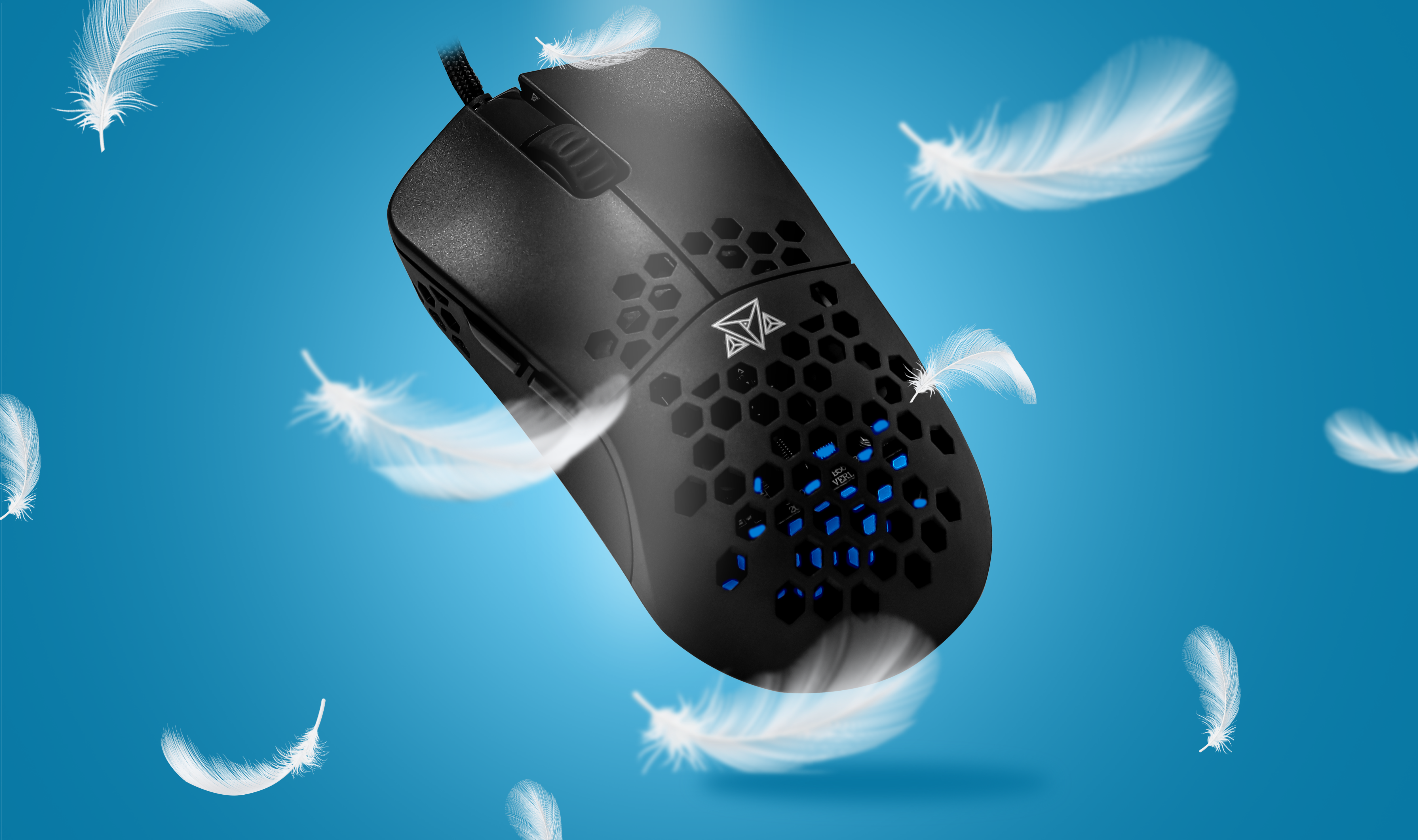 Mouse Air M10 - Preto frente